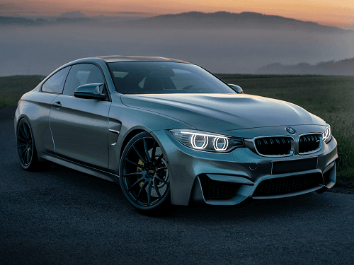 Luxury vehicle representing inventory discoverability workflow
